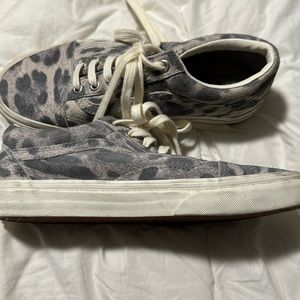 Vans Animal Print Suede lace ups